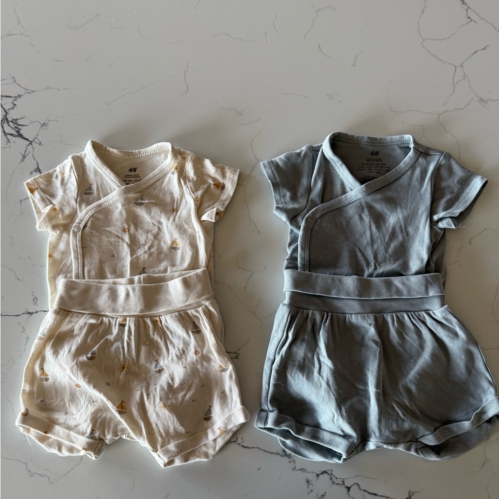 H&M baby boy summer clothing lot